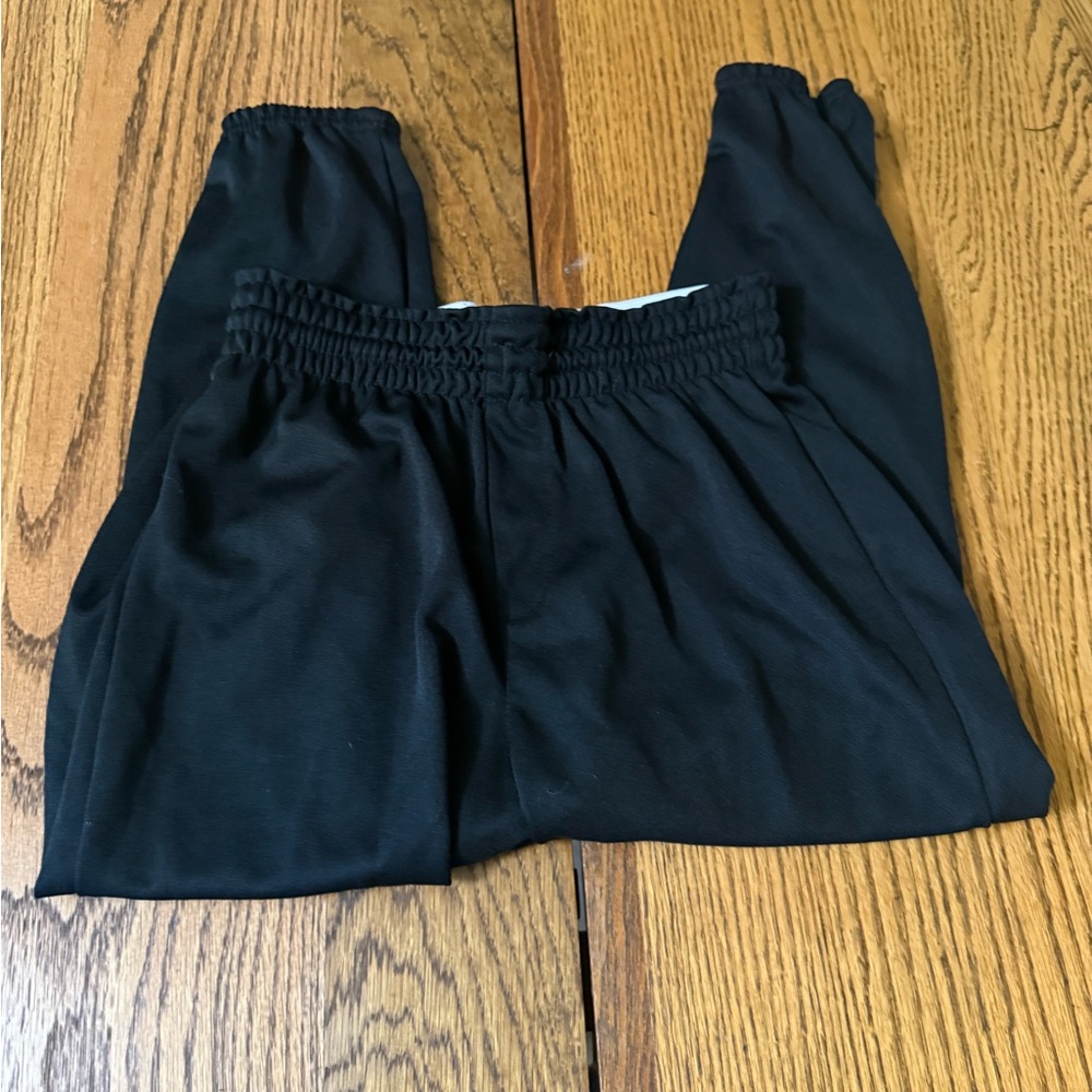 Alleson Black Kids baseball pants